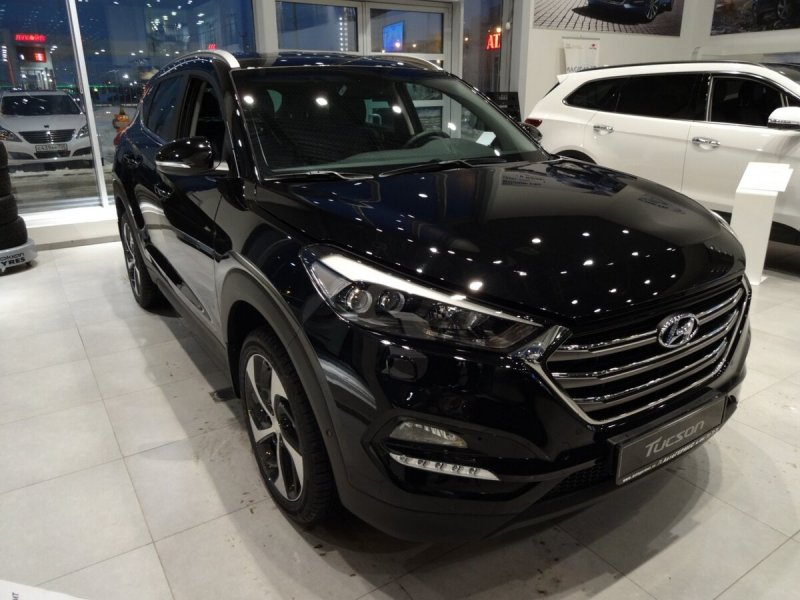 Hyundai Tucson 2017 черный