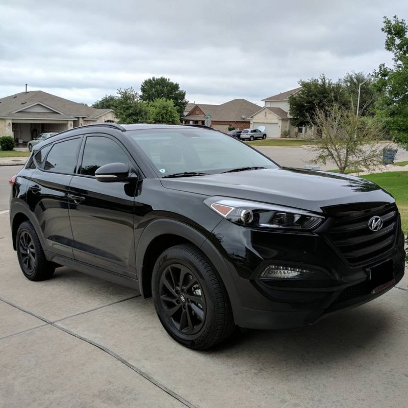 Hyundai Tucson 2017 черный