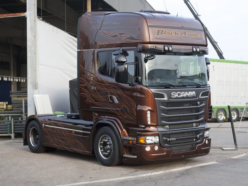 Скания тягач r730