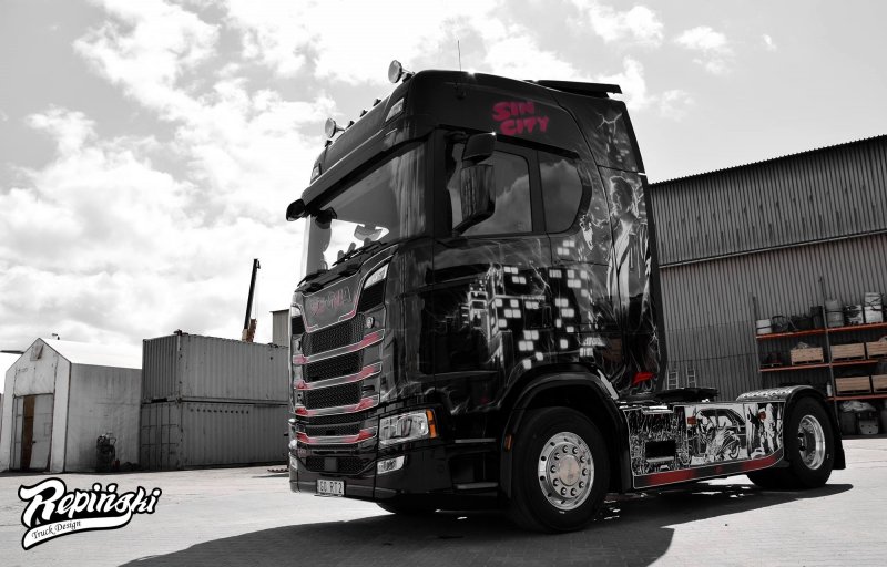 Scania s730 BRM 2018 Black