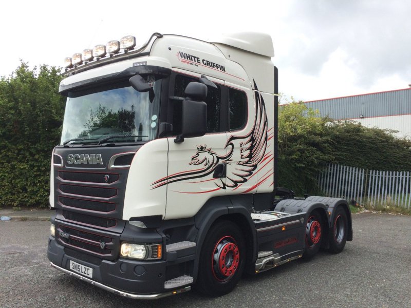Scania r400 Black Griffin