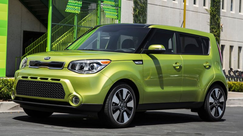 Kia Soul салатовый