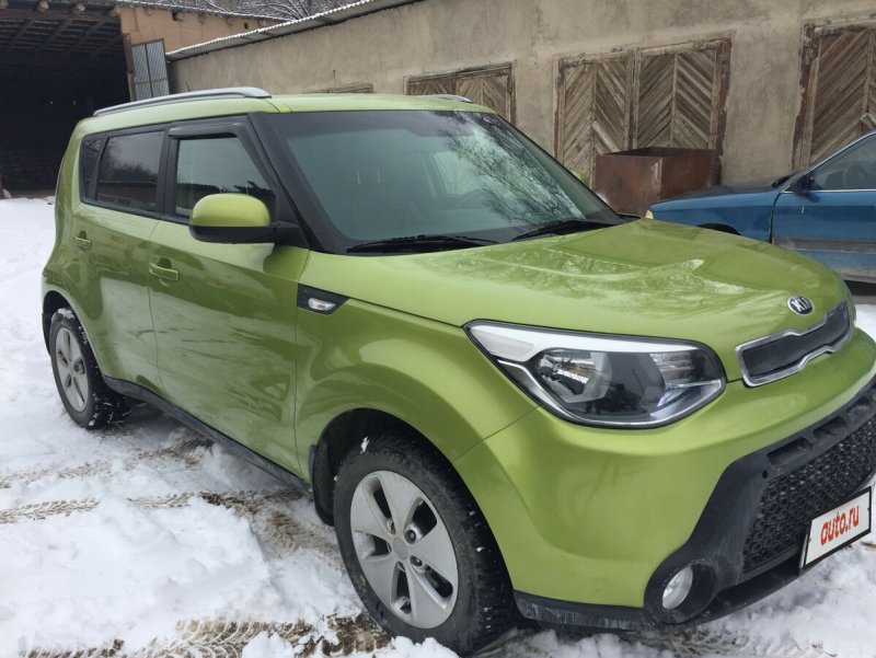 Kia Soul 2012 зелёный