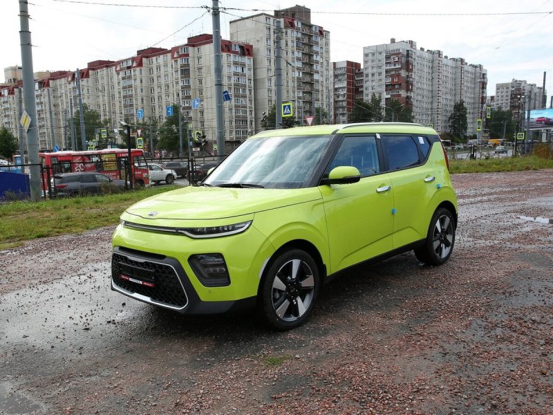 Kia Soul 2016 зелёный