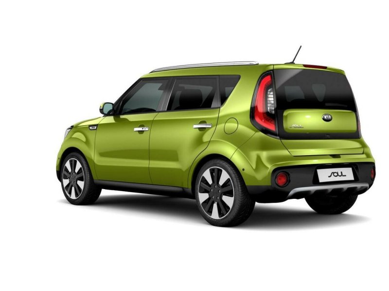 Kia Soul 2016 зелёный