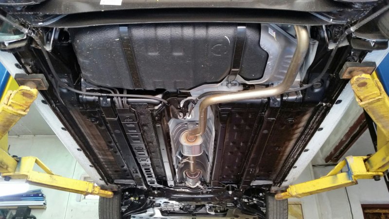 Днище Kia Rio 4