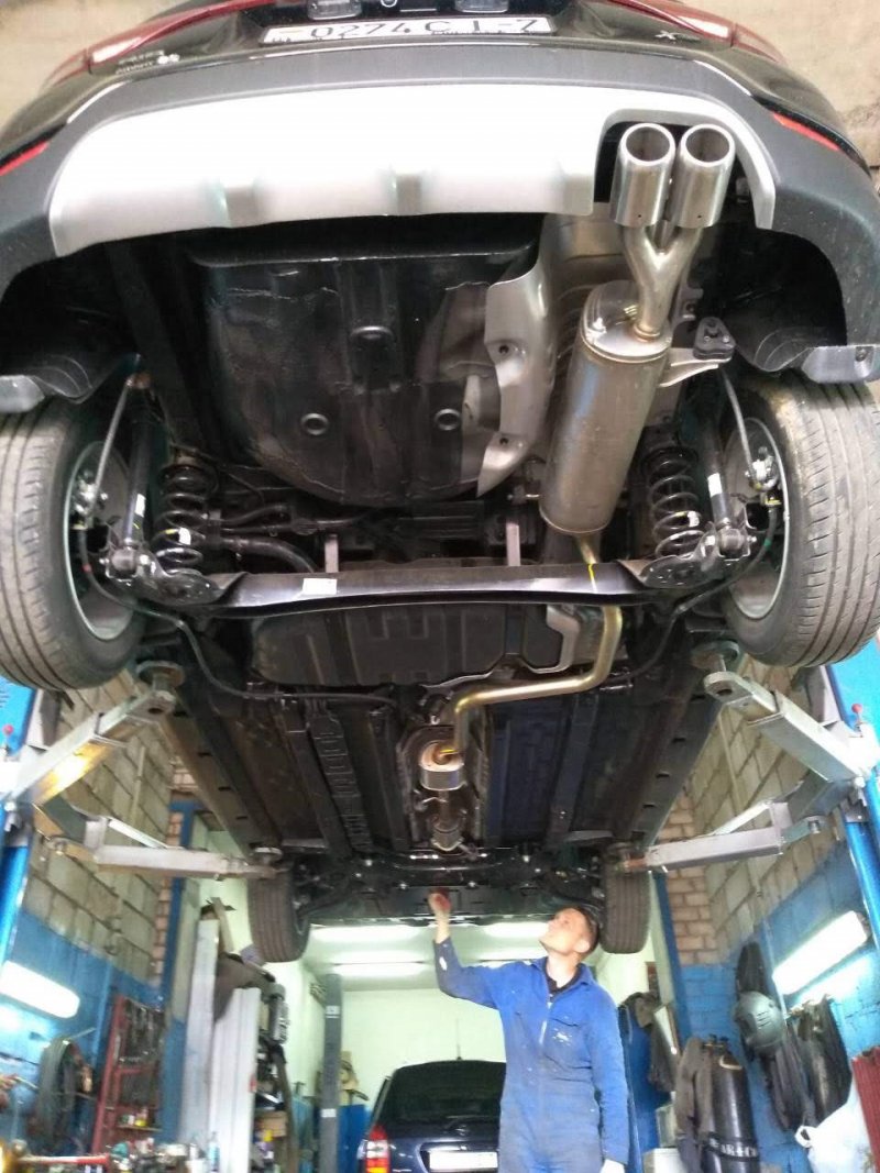 Днище Kia Rio 4