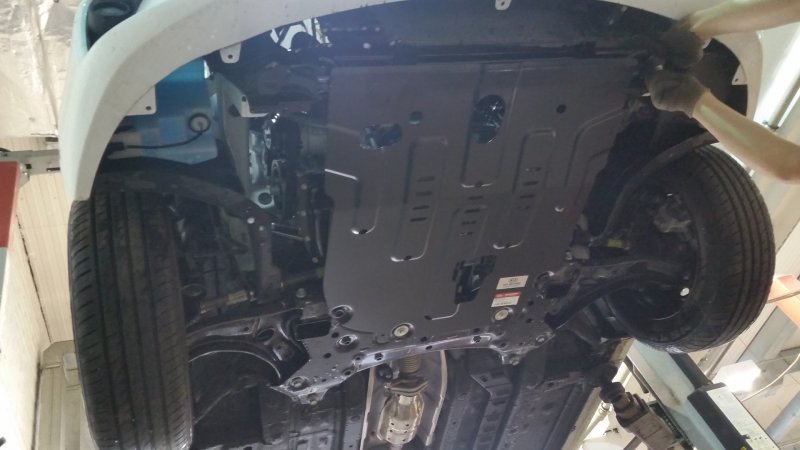 Защита днища Kia Rio x