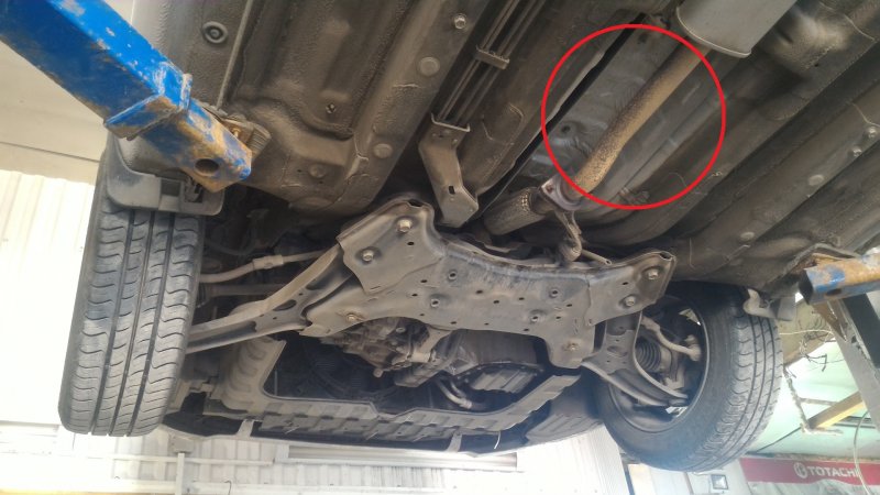 Kia Rio 3 днище
