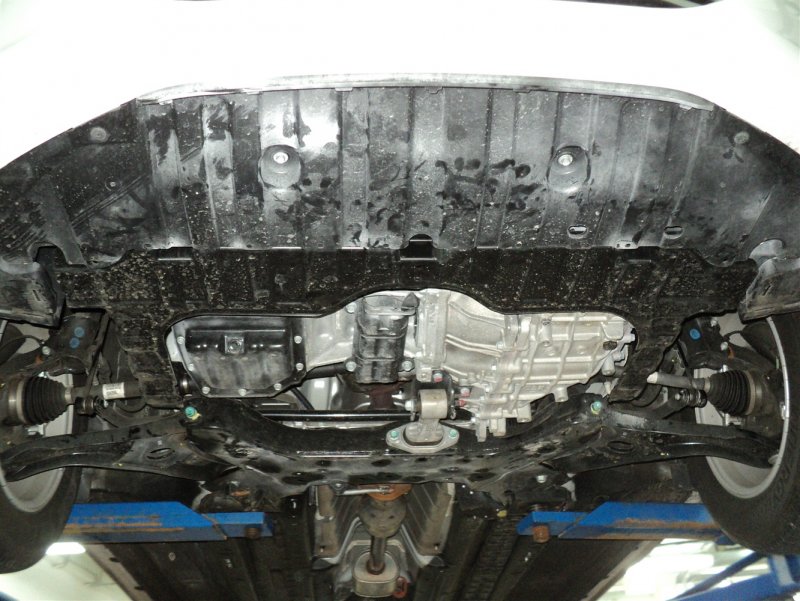 Kia Rio 3 днище