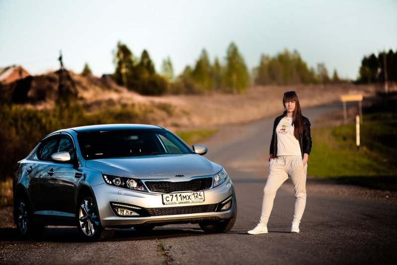 Kia Rio III Рестайлинг, 2016 коричневая