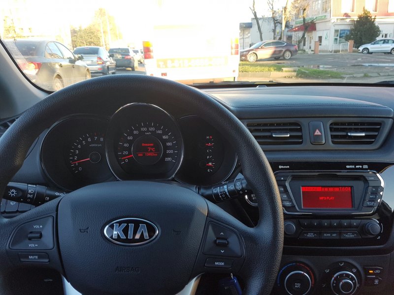 Панель Kia Rio 2012