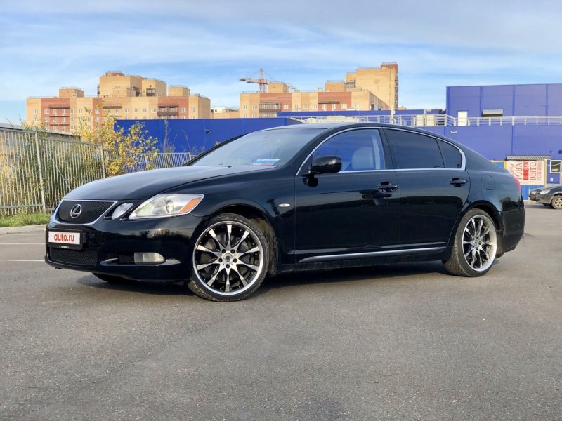 Лексус gs300 черный