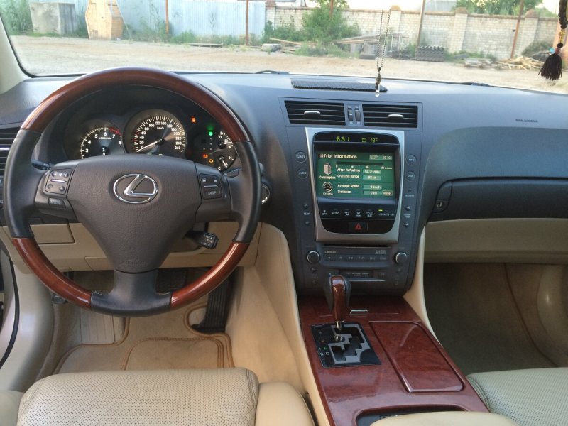 Лексус gs300 2006 салон