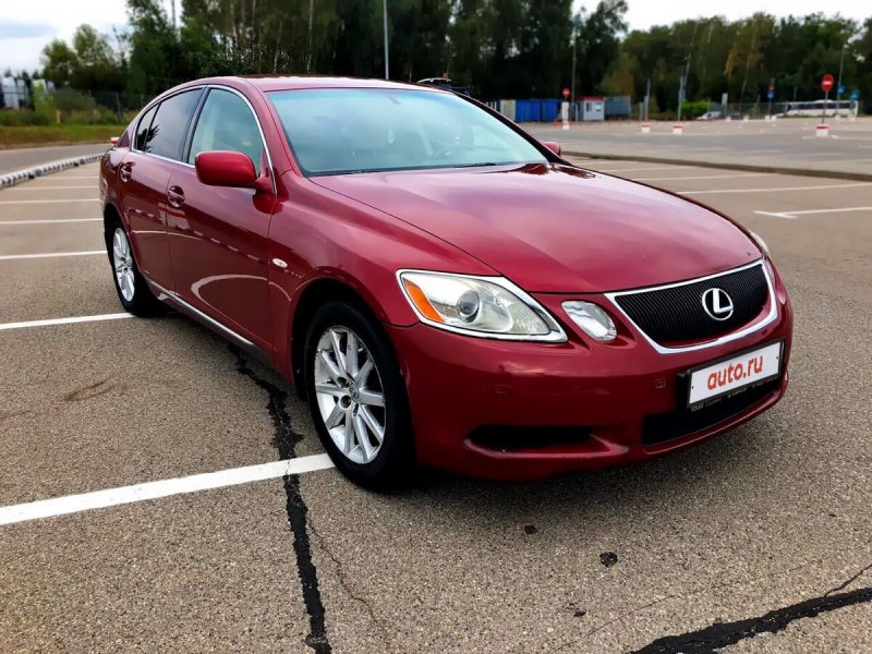 Lexus gs300 красный