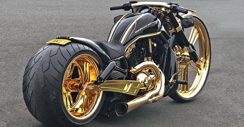 Харлей Дэвидсон v-Rod кастом