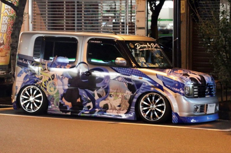 Nissan Cube 2001 stance