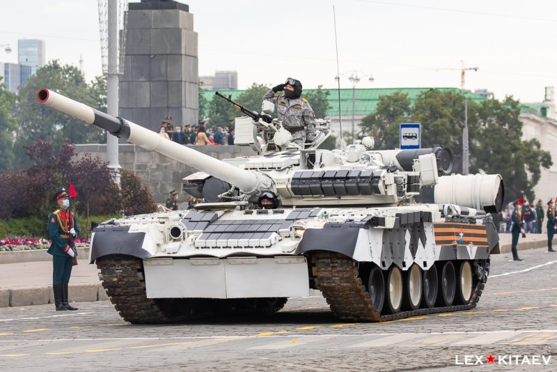 Т-80бвм Арктический камуфляж
