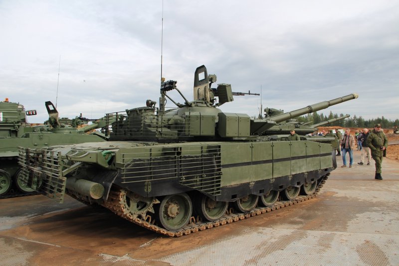 Модернизированные танки т-80бвм
