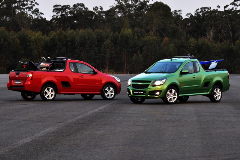 Chevrolet Montana, пикап