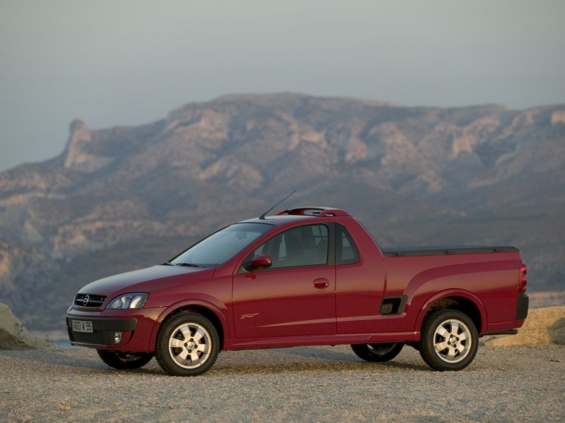 Chevrolet Montana, пикап