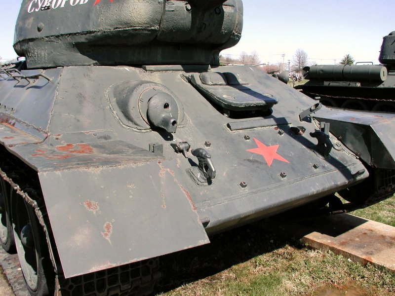Т 34 85 лобовая броня