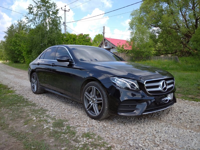 E200 Мерседес тонированная