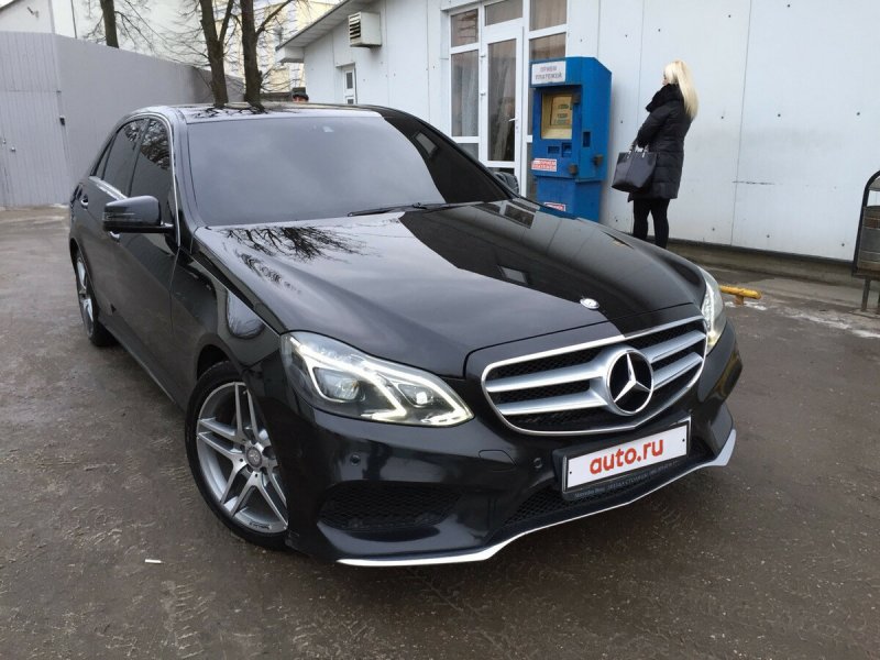 Mercedes w212 2014 черный