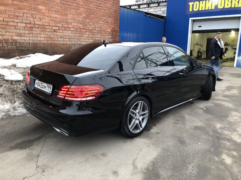 Mercedes w212 тонированный