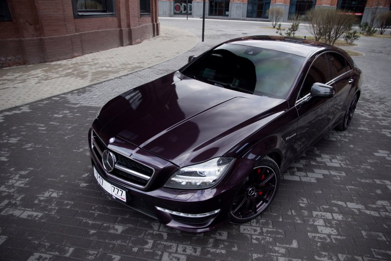 Mercedes Benz CLS 63 AMG 2018 черный