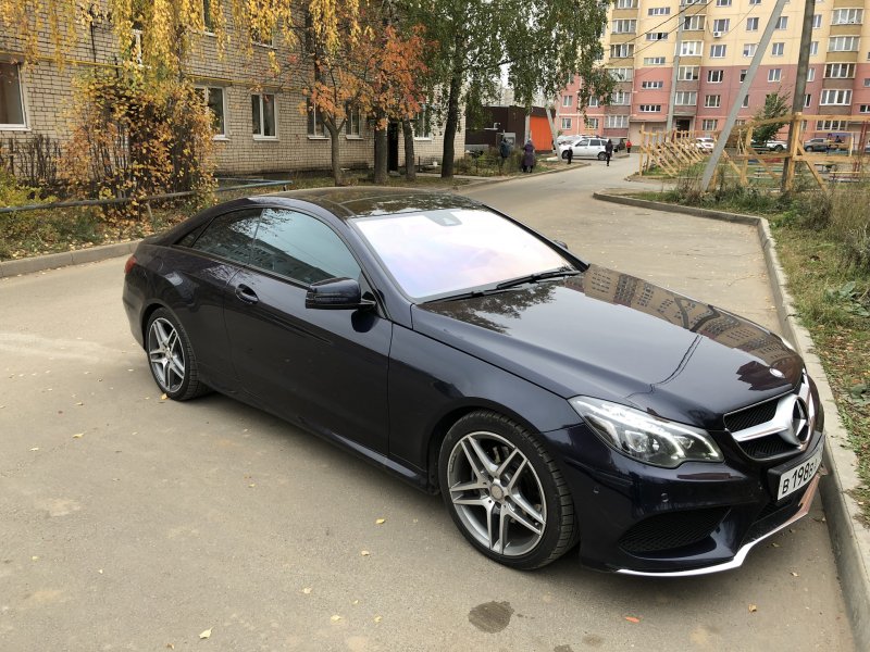 Мерседес 212 купе чёрный