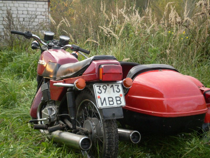 Мотоцикл Ява 638 с люлькой