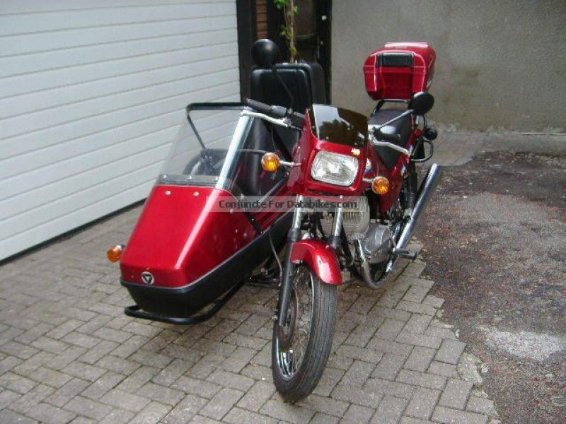 Jawa 638 с коляской