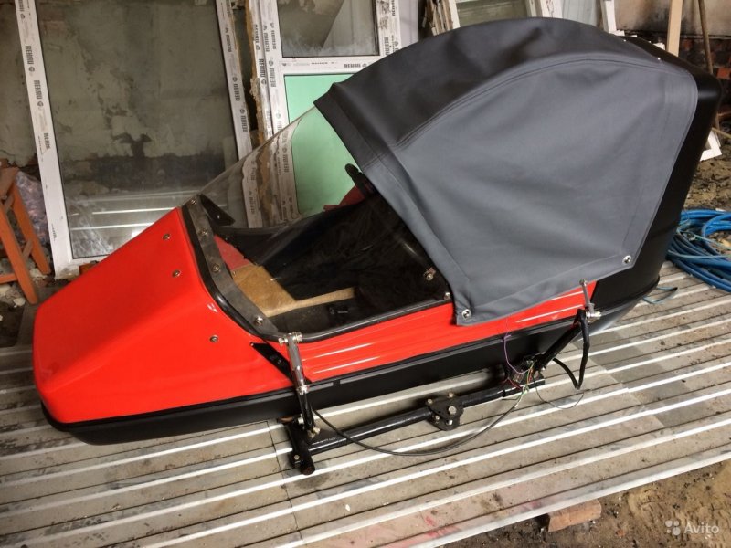 Jawa 638 с коляской