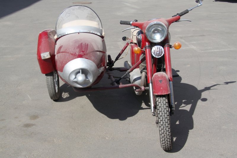 Ява-350 старушка габариты с люлькой