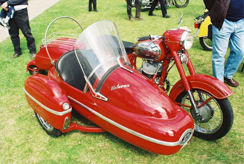 Ява старушка 350 с коляской