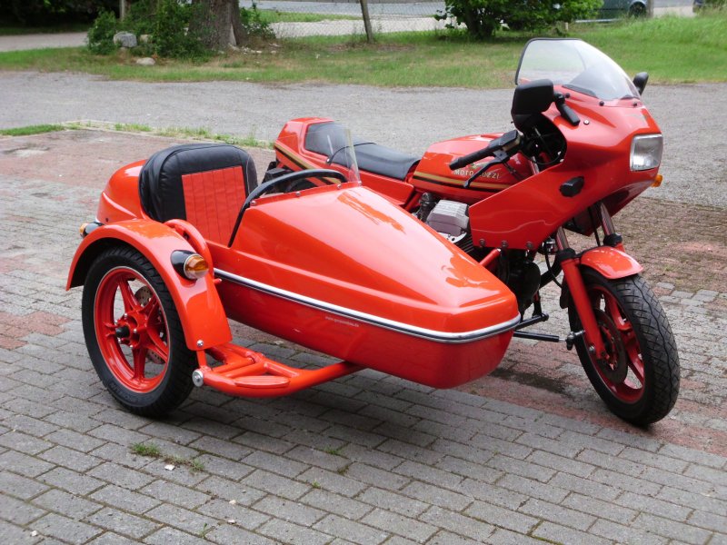 Jawa 250 с коляской