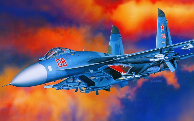 Су-27 картины