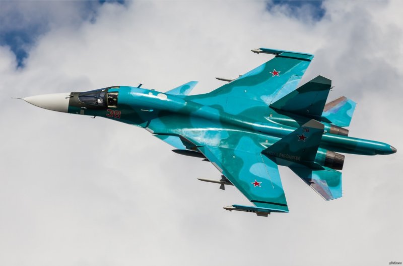 Су34 самолет ВВС России