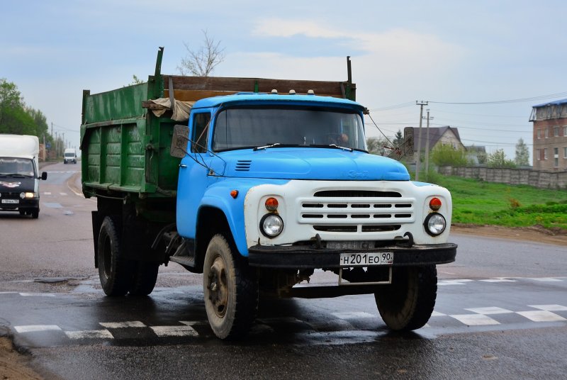 ЗИЛ ММЗ 555 автопробег