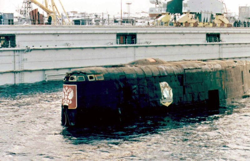 Курск подводная лодка Росляково