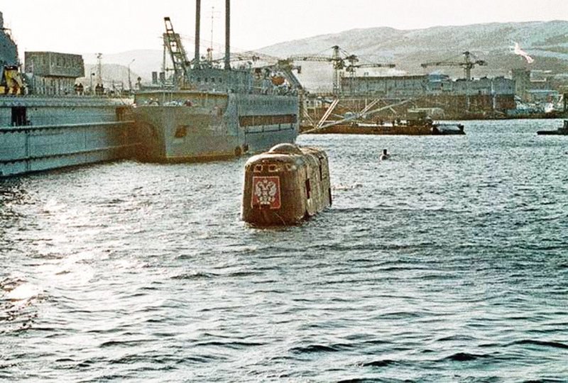 Курск после подъема