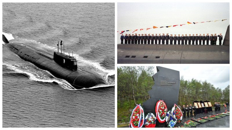 12 Августа 2000 года гибель атомной подлодки Курск
