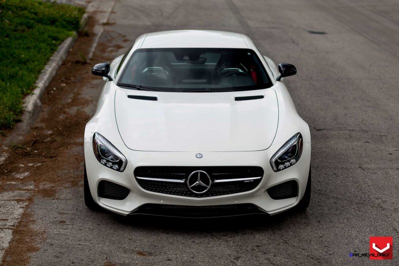 Mercedes AMG GTS White