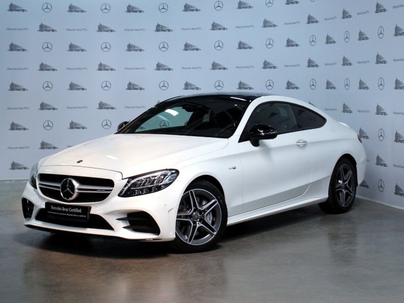 Mercedes c class w205 белый