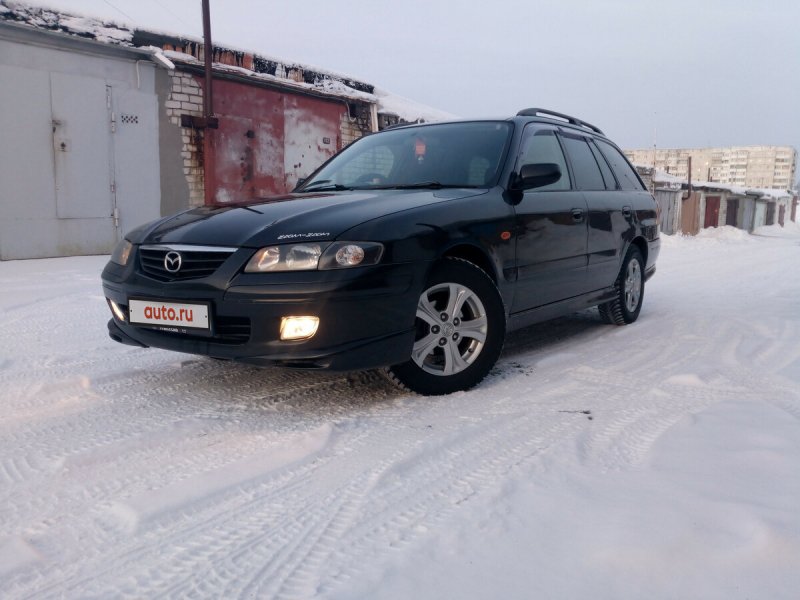 Мазда капелла универсал 1999 черная
