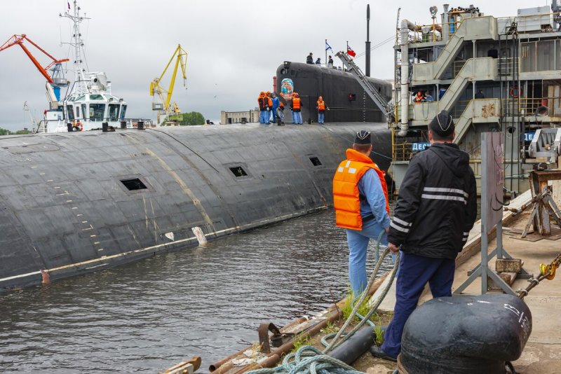 Подводная лодка Курск винты
