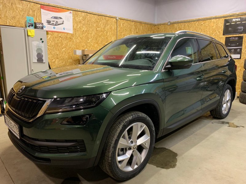 Skoda Kodiaq Emerald Green