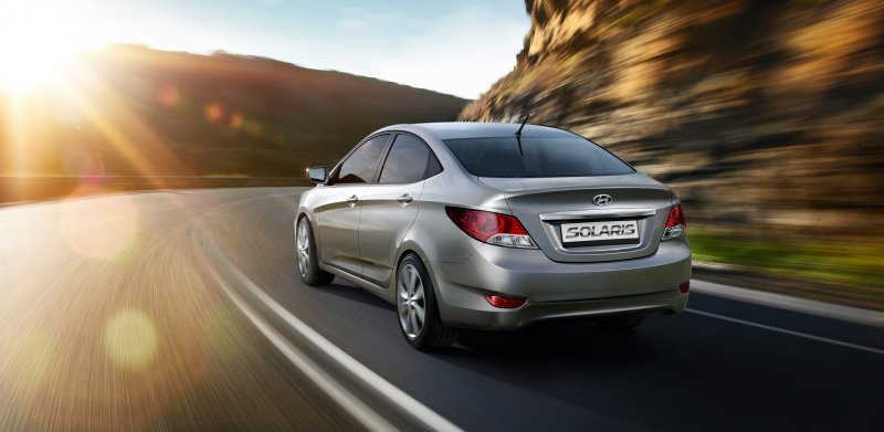 Машина "Hyundai Solaris"