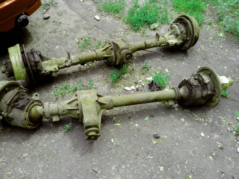 УАЗ 469 редукторные военные мосты